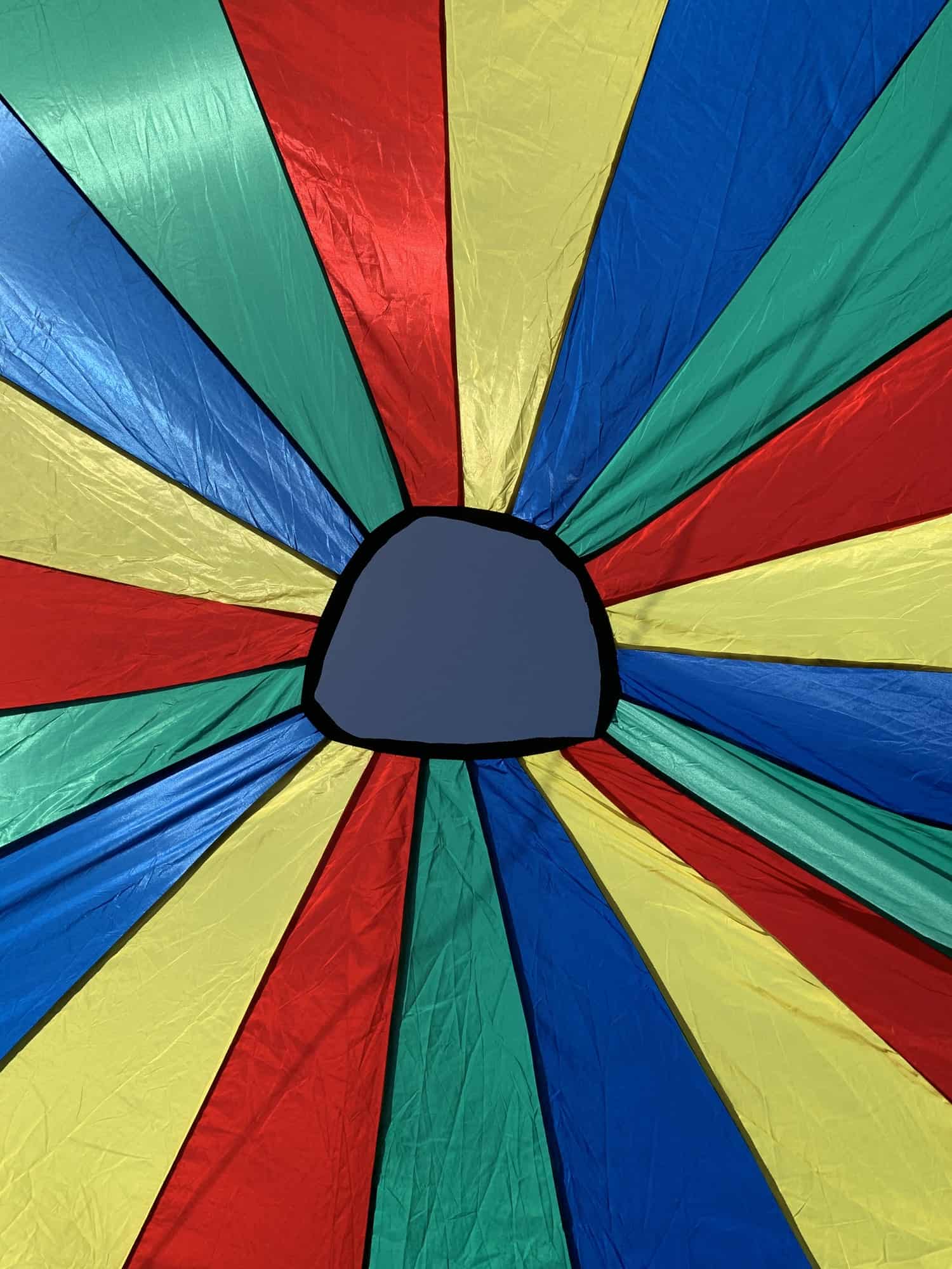 Colourful Parachute